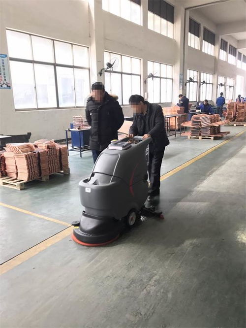 南宁印刷厂应用洗地机让清洁工作简单化